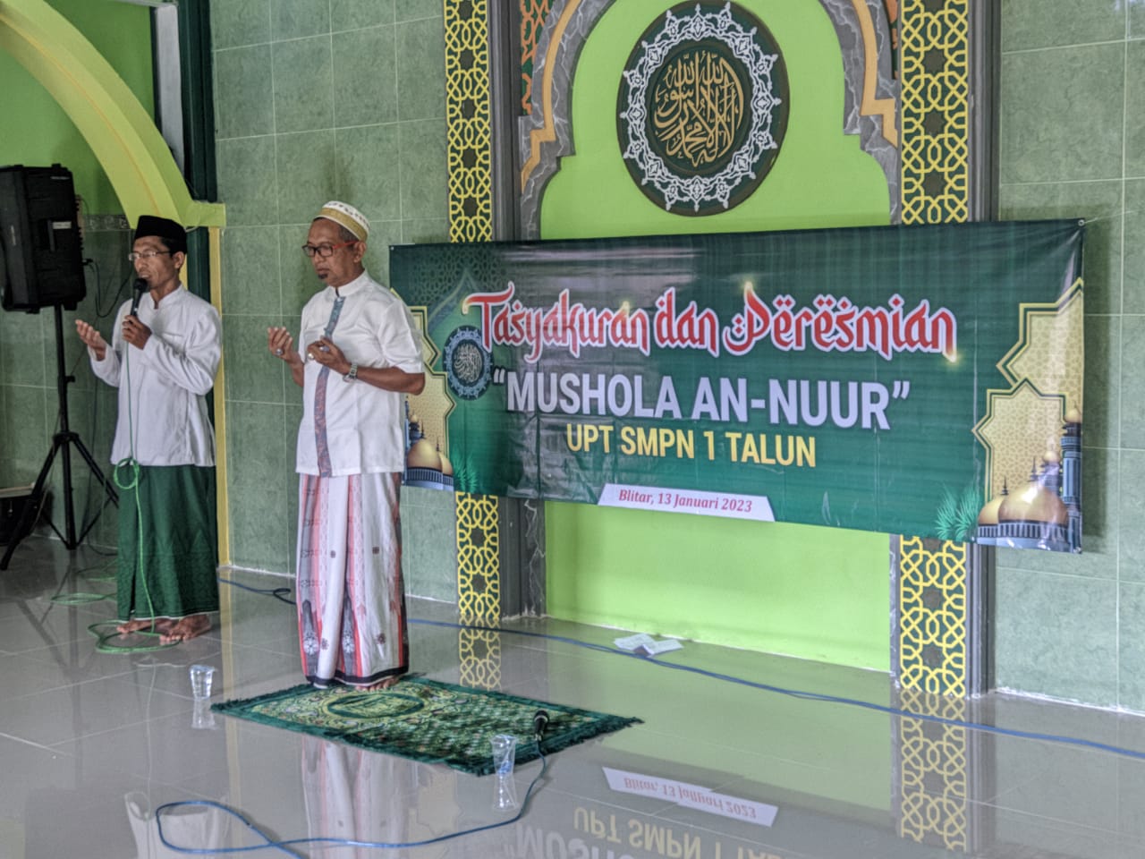 Peresmian Mushola An-Nur UPT SMPN 1 TALUN