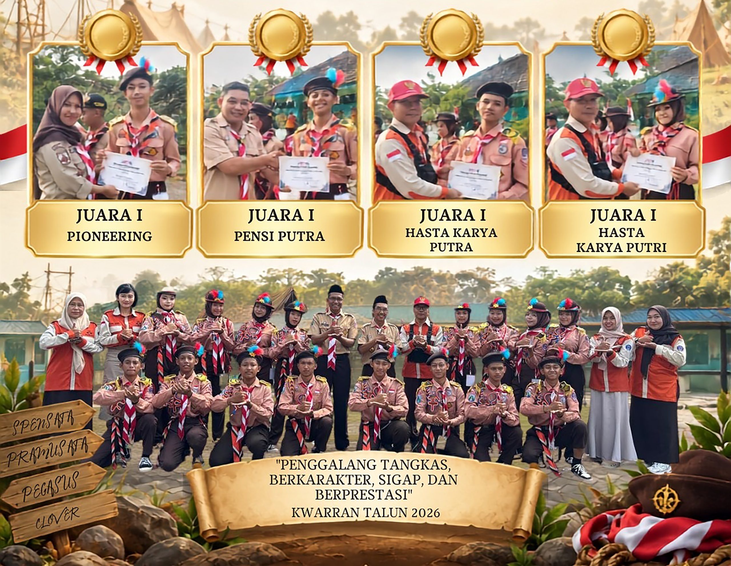 Lomba Tingkat II Gerakan Pramuka Kwarran Talun 2026