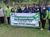 Penanaman Pohon di Bendungan Wlingi Raya